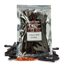 Hunters Biltong - 100g Beef Chilli Bites - Beef Snap Sticks - Authentic South African Biltong - High Protein Snacking for Pre or post work out - Low