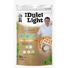 Dulci Light Erythritol Sweetener - Zero Calorie Natural Sugar Alternative for Sugar Free Baking and Cooking - Keto, Vegan, Coeliac and Diabetic Frien