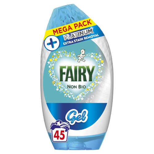 Fairy Non Bio Platinum Laundry Detergent Gel,