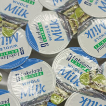 115x Whole UHT Milk 12ml Individually Wrapped Mini Portions Pots Jiggers Lakeland
