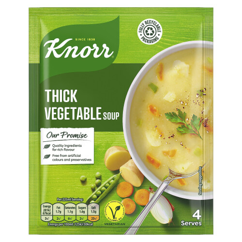 Knorr Knorr Thick Vegetable Dry Soup, 9 x 75 g 1