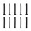 Lock Cylinder Puller Nail Puller Tool and 10 Pieces/Bag Lock Cylinder Puller Screw Lock Cylinder Extractor Set 2