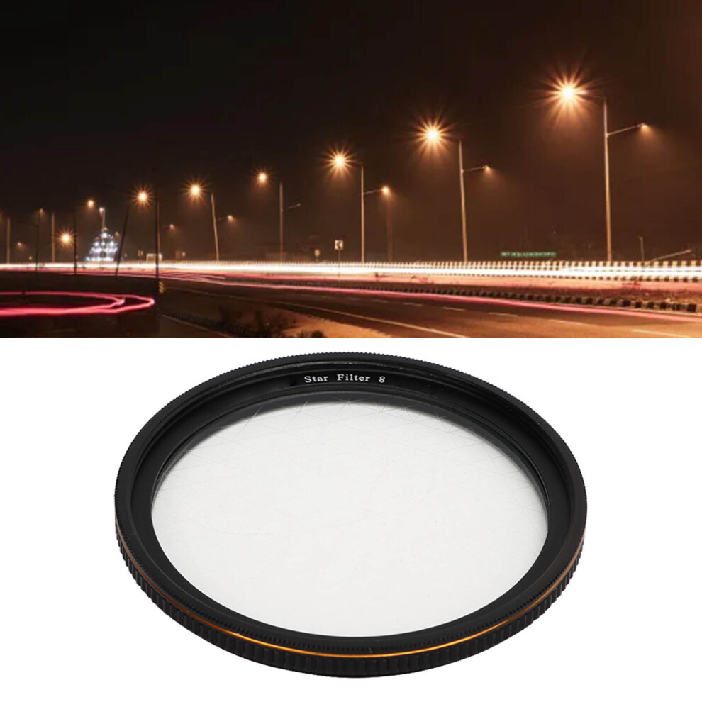 Adjustable Starburst Camera Filter 52Mm Thin Hd Coating For Dslr 5051377407300