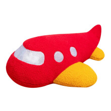 Plush Airplane Pillow Travel Pillow for Adults Soft Flight Cushion Decorative Plush Aircraft for Sleep and Play
