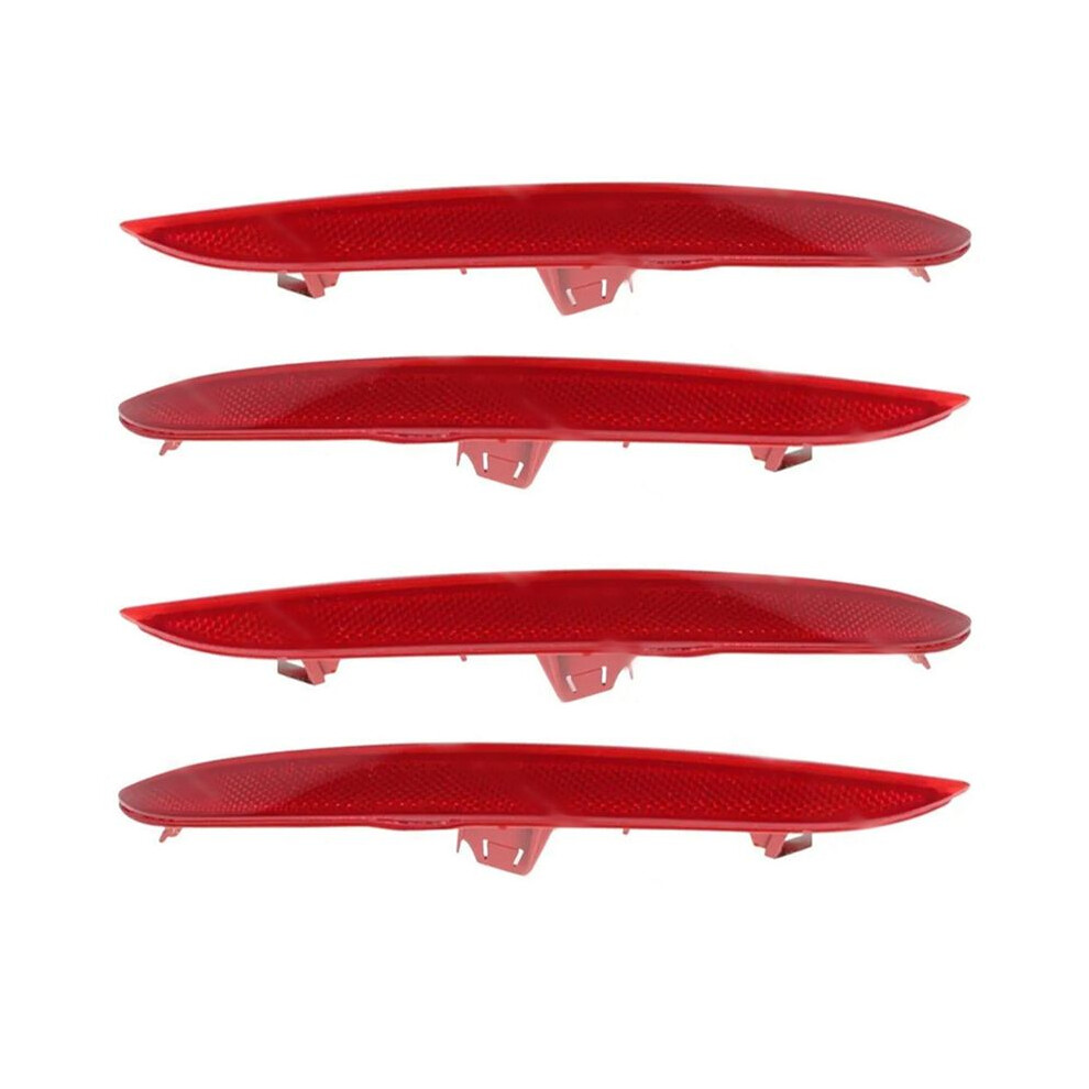 4X Car Rear Bumper Reflector 63147338808 63147338807 For F26 X4 Series 2014-2016 Rear Bar Lamp 6032052778297