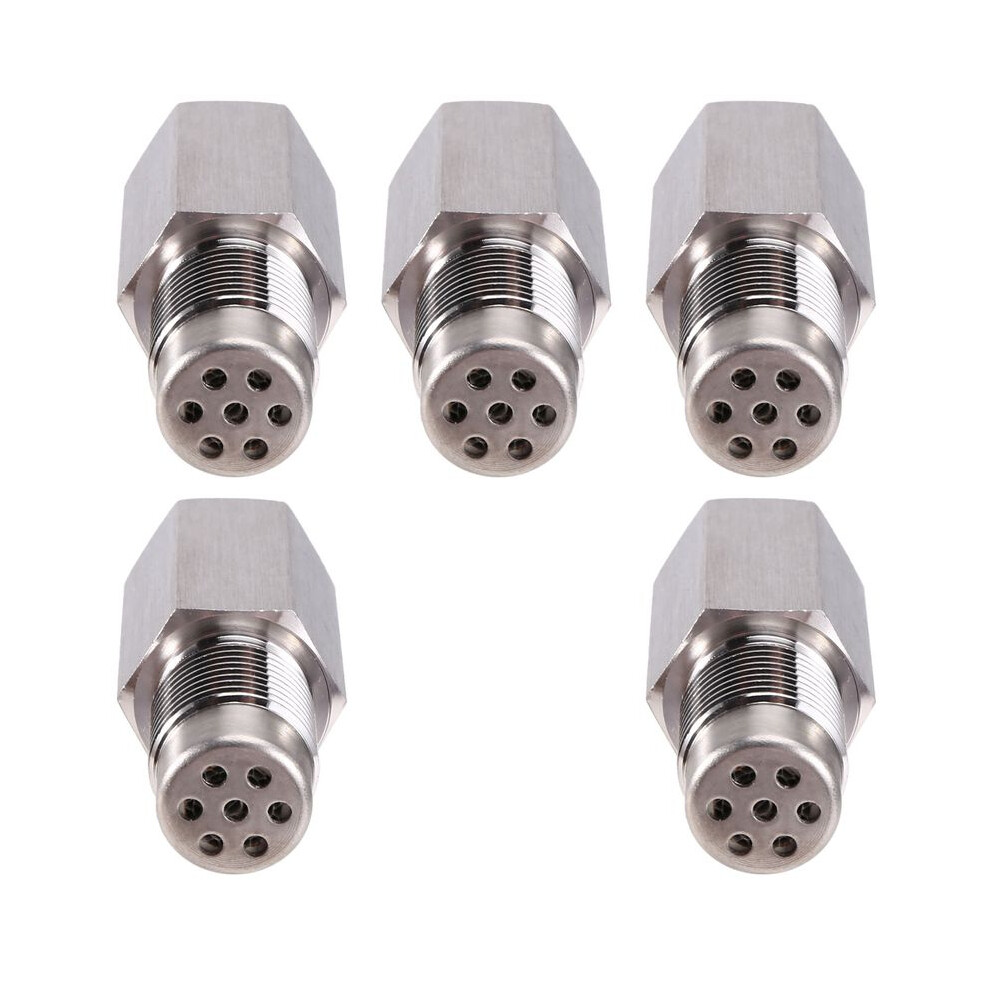 5Pcs For Exhaust Manifold Modification Automotive O2 Oxygen Sensor Extension Adapter M18x1.5 Pipe Fitting Connector 6031847136229