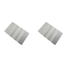 2X Embossed Aluminum Heat Shield, Exhaust Pipe Heat Shield and Automobile General Heat Insulation Aluminum Plate