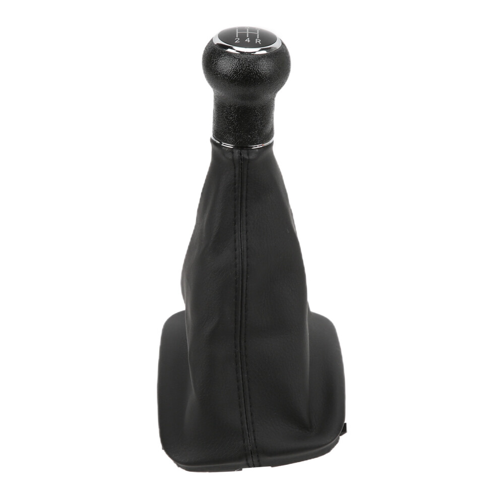 Gear Shift Knob With Boot Cover For A6 C5 A4 B5 A8 D2 1998-2000 Black 9371377408036