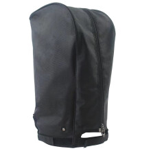 Golf Bag Cover Rain Hood Waterproof Nylon Black, Universal Rain Cape Fits Most Tour Golf Bags for Men and Women