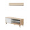 Mueble TV con estante Kikua Plus 1