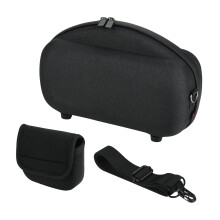 Portable Speakers Case Hard Shell Travel Bag With Shoulder Strap Soft Velvet Lining Custom Fit Enclosure