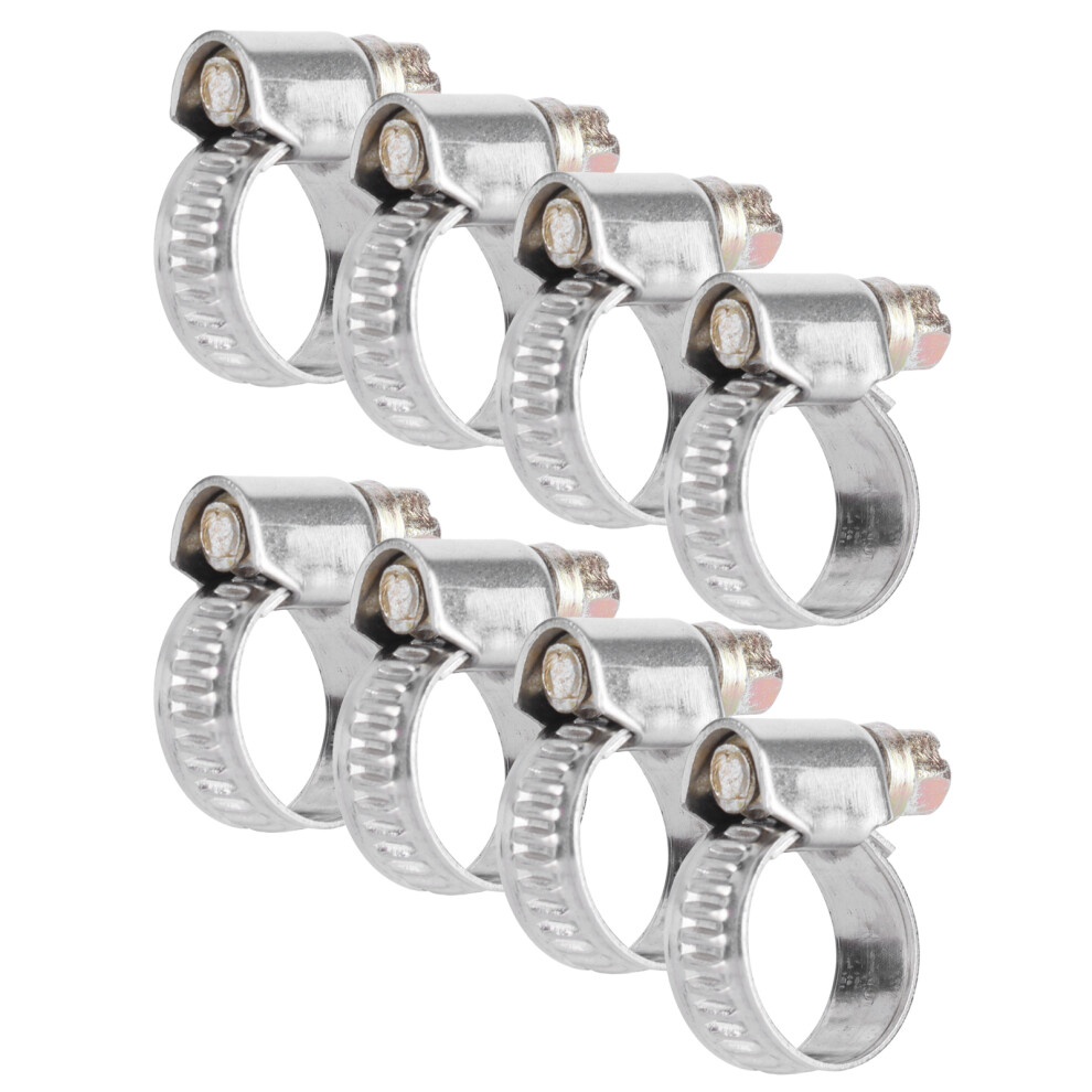 20Pcs Stainless Steel Hose Clamps 19-29Mm Rustproof For Vehicles & Petrochemicals 9431377409027