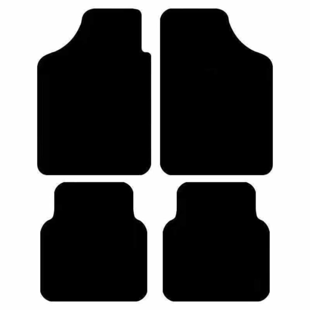 Custom Car Floor Mats 2015+ 4Piece Allweather Waterproof Floor Liners Antislip Backing Heel Pad 9187378574522