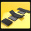 Foldable Bluetooth Keyboard 81 Keys, 140mAh, 10m Range for iOS/Android 5