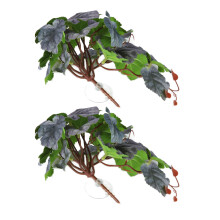 2PCS Artificial Water Plants for Fish Tank, Lifelike Plastic Vines