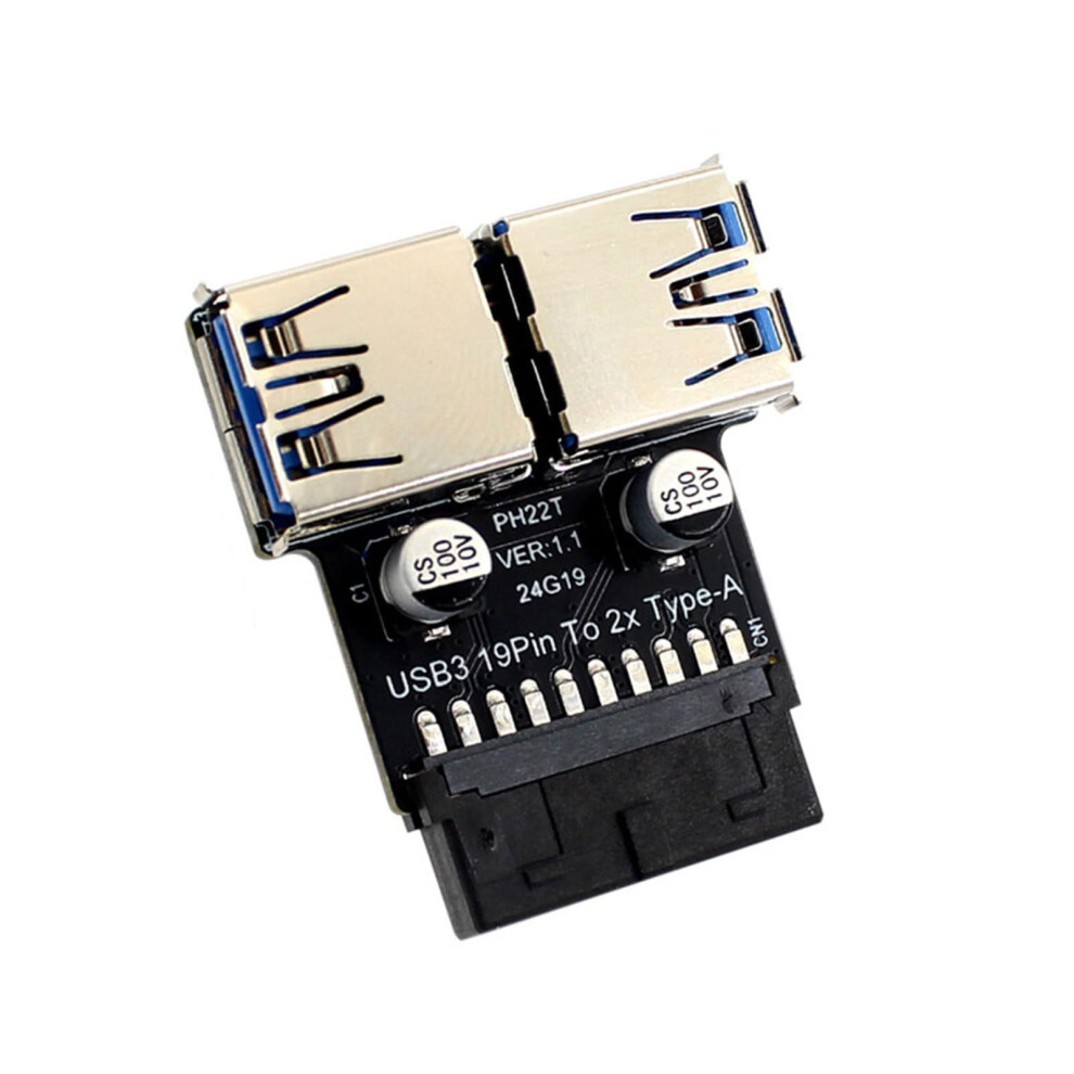 Usb3.0 Adapter C Version 19/20Pin Internal Usb3 Header To Dual Usb Typea Ports Motherboard Extension 9187378574812