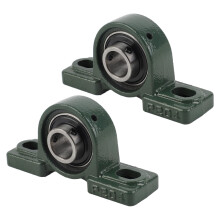 Pillow Block Bearing Mounted Unit SelfAligning Cast Iron Shell TwoBolt