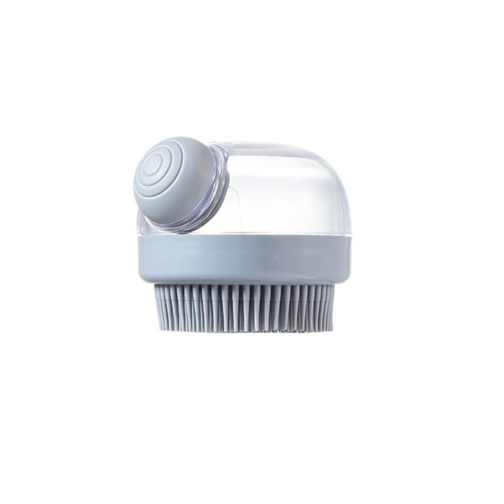Silicone Scalp Massager Shampoo Brush with Liquid Dispenser for Deep Cleansing and Relaxing Massage