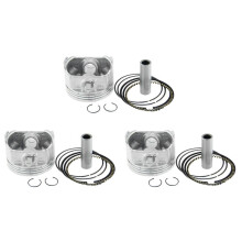 3set 65.5MM Motorcycle Piston Ring 15MM Pin Ring Kit Cylinder Piston Ring Gasket for Zongshen CB250CC Engine ATV