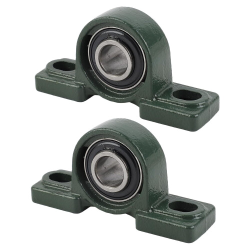 Pillow Block Bearing Mounted Unit SelfAligning Cast Iron Shell TwoBolt 1