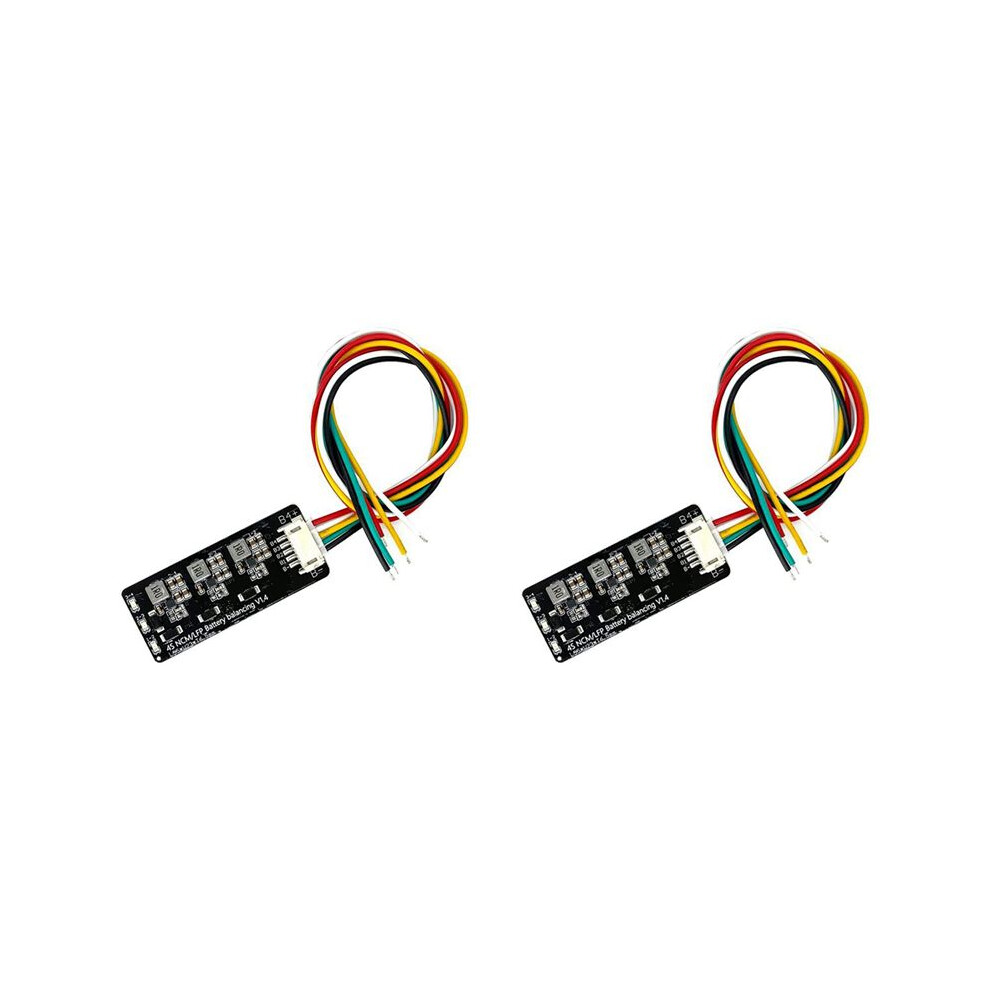 2X BMS 4S Active Balancer Board 1.2A Lifepo4 Lipo Li-Ion Lithium Battery  Transfer Equalizer Module(4S)