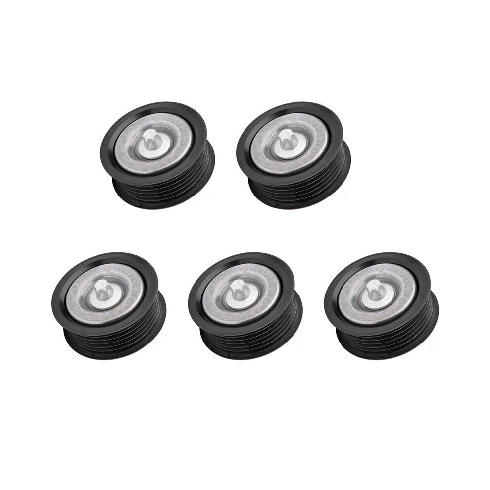 5X Belt Tensioner Idler Pulley 2722021019 For For C230 C320 E320 E500 S430 M272 M273 6033425534656