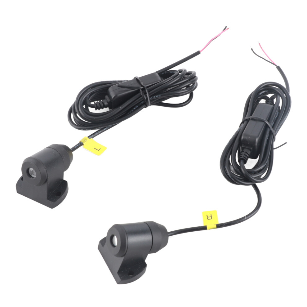 Motorcycle Led Angel Wings Projection Kit Waterproof 9-36V Light/Black 4971377412030