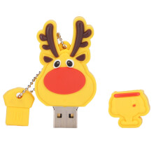 Creatieve USB-flashdrive als cadeau voor thuis, op kantoor en op reis. Hoogwaardige PVC-behuizing met hoge lees- en schrijfsnelheid en een schattige