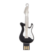 Gitaarvormige USB-stick: snelle, veilige en betrouwbare gegevensopslag. Cool design USB-geheugenstick voor het maken van back-ups van bestanden,