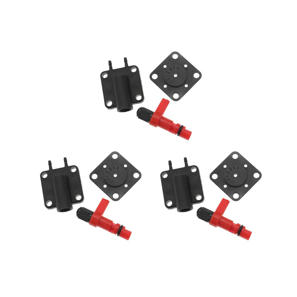 3X Primer-Solenoid Service Maintenance Valve For Johnson Evinrude 175158 187044 6031748370135
