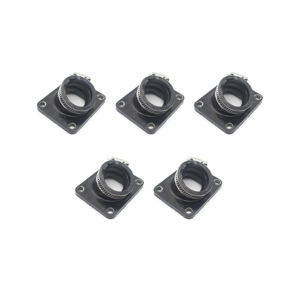 5X Motorcycle Carburetor Interface Adapter Intake Manifold For Ag100 Dt100 Dt125 Mx100 Rt100 6032513973971