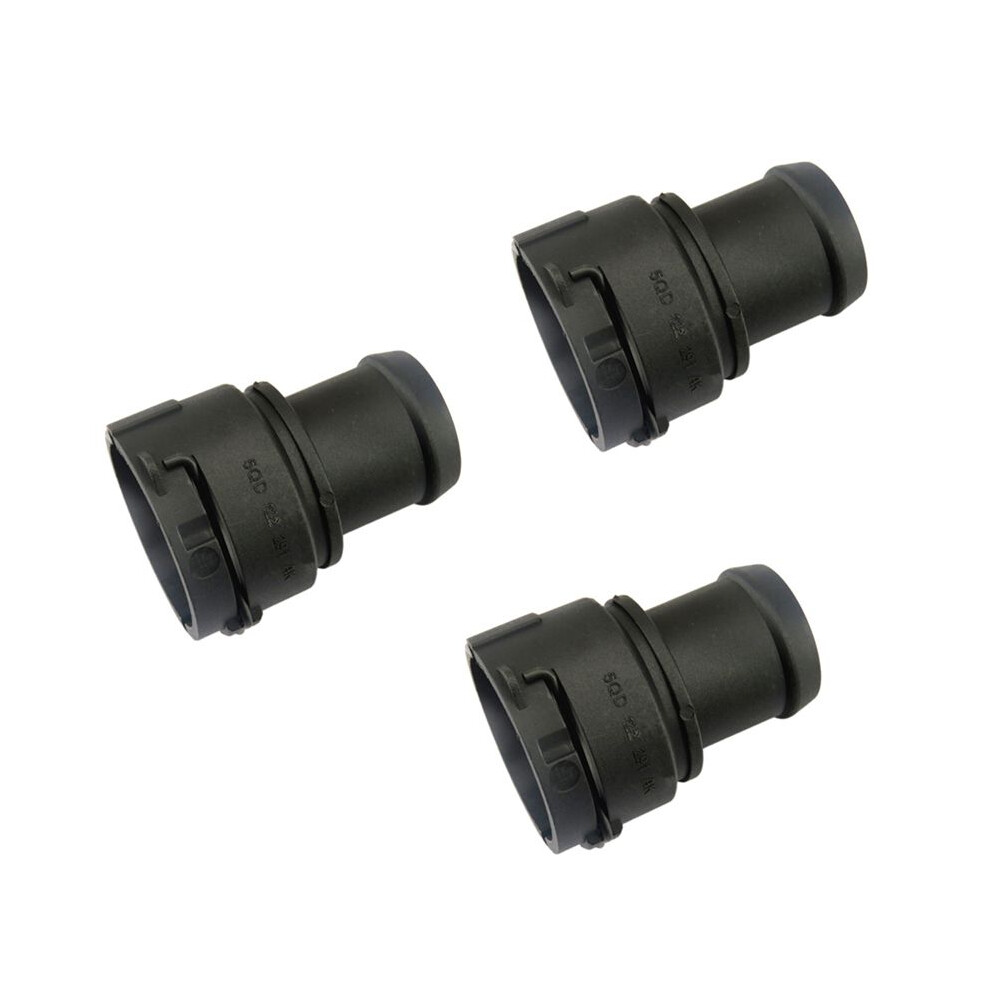 3X Coolant Cooling Heater Hose Pipe Connector For Transporter Bora Altea A3 S3 7M3 122 291 6032052744834