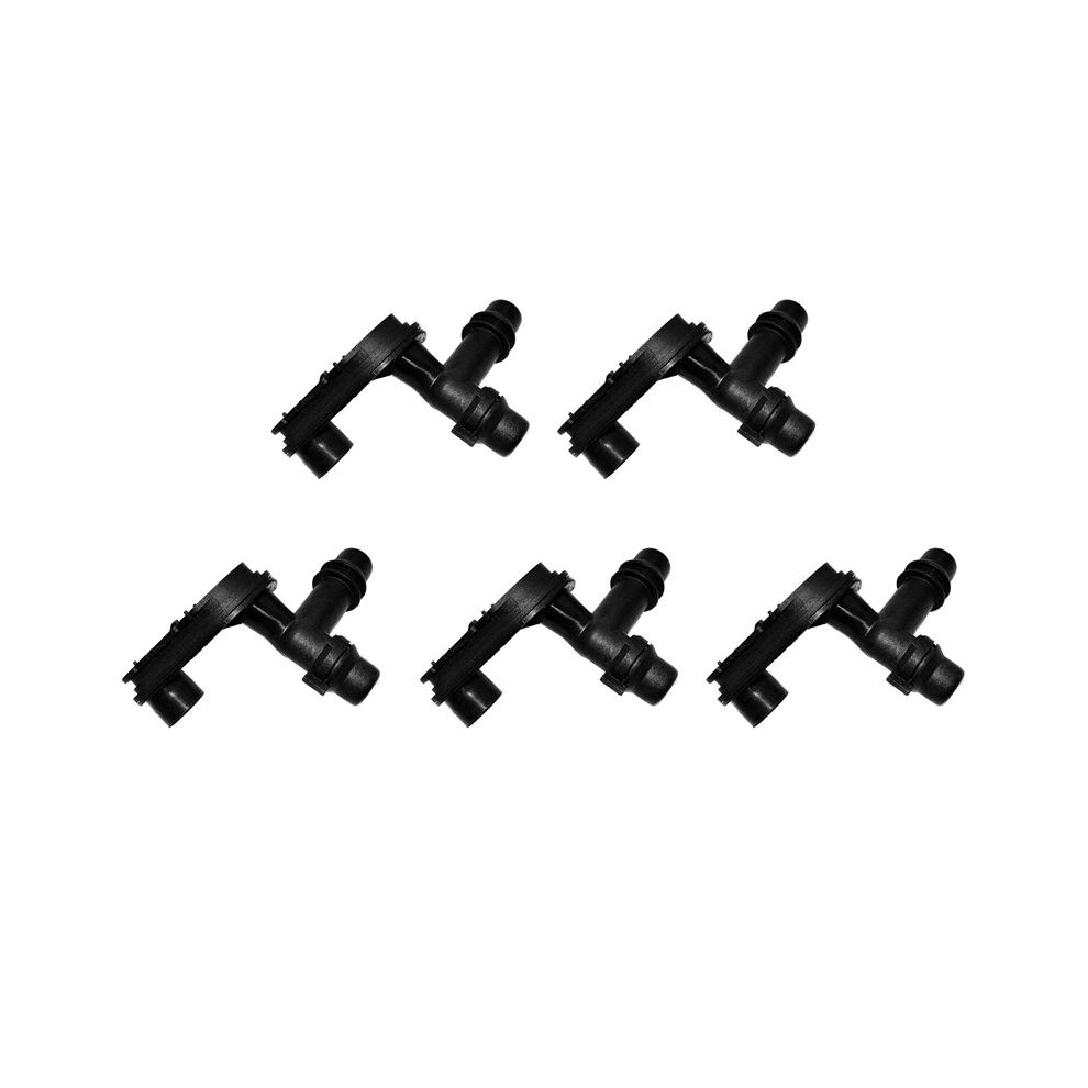 5X Car Water Cooler Hose Connector 17111707817 For E46 320I 323I 325I 328I 330I 6032618025650