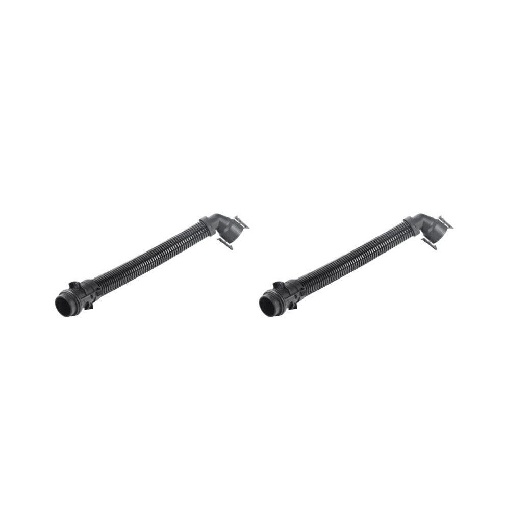2X Air Filter Intake Breather Pipe 13717823517 For - 1 3 4 5 7 X1 X3 X4 X5 Series Air Intake Breather Pipe 6031266342089
