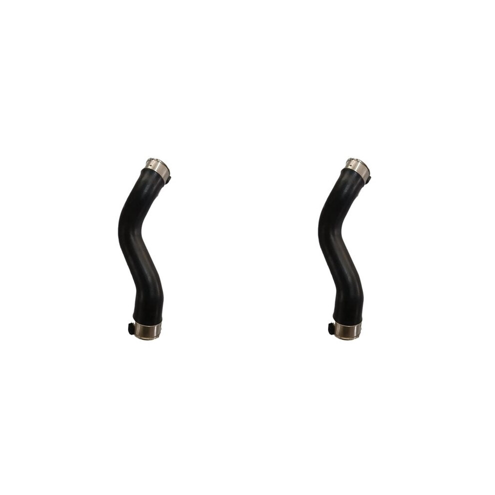 2X 14463-4Kv0a Car Coolant Water Turbocharger Intercooler Turbo Hose Pipe 144634Kv0a For Np300 2016-2016 2.5L Black 6031636165683