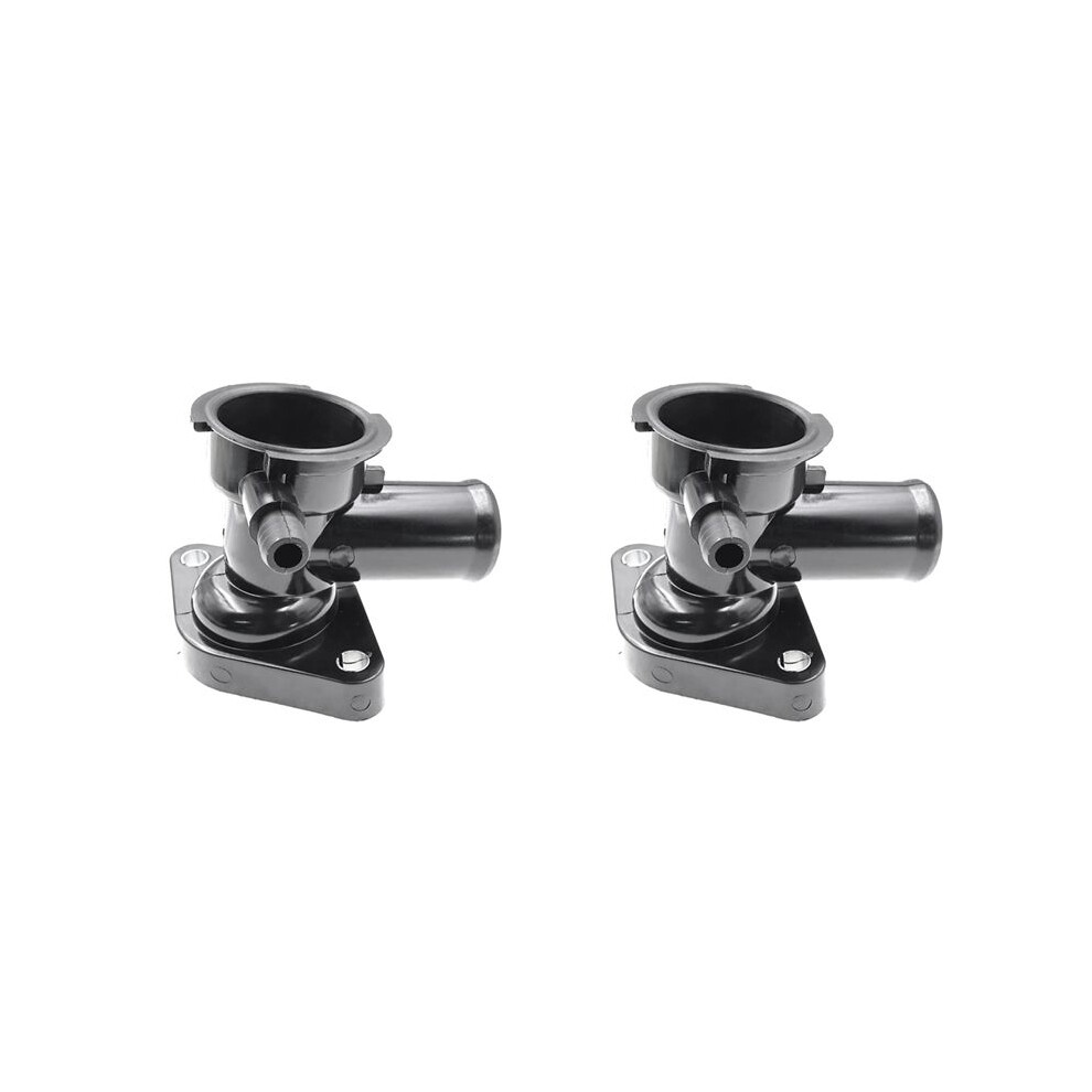 2X 4663501 Radiator Water Outlet Filler Water For Cirrus 1995-2000 Neon 1994-99 Stratus Ja 1995-01 Black 4713091428085