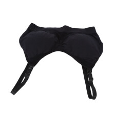 Breathable Hands-Free Pumping Bra for Pregnant Women, Black XXL