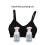 Breathable Hands-Free Pumping Bra for Nursing, Black, Size M 8