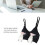Breathable Maternity Hands-Free Pumping Bra - Black, Size M 7