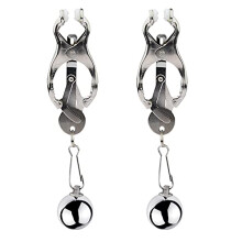 Nipple Clips Adjustable Nipple Clamp BDSM Foreplay Toy For Women, WeightLoaded, Breast Clips, Clitoral Clamp