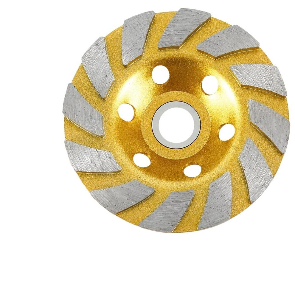 Diamond Grinding Wheel 4 Inch 100Mm Bowl Shape Cup Disc For Concrete Granite Stone Ceramic 1 Piece 9347817802290
