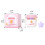 Αδιάβροχο Stay Capsule Pills Lipstick Mini Αντικολλητικό Κύπελλο με Ζελέ που Αλλάζει Χρώμα, 6
