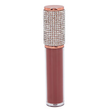 Vielseitige Lipgloss-Behälter in runder Tubenform für Ihre selbstgemachten Lipgloss-Produkte, verziert mit Strasssteinen und lang anhaltender