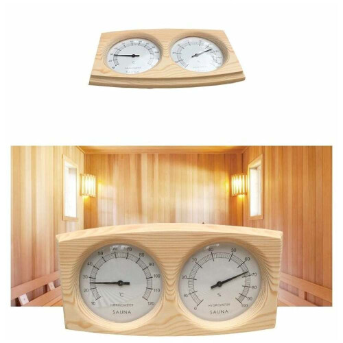 Θερμόμετρο σάουνας με οθόνη Celsius και Fahrenheit, Υγρόμετρο θερμόμετρου δωματίου 1