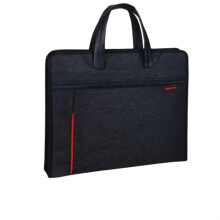 Men's Business Office Bags Noir 30 X 7 X 38 Cm Training Bags For Carrying Paper Files