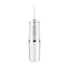 Irrigador oral com função de pulso, bomba de água econômica, recarregável, para gengivas sensíveis, três modos de limpeza personalizados.