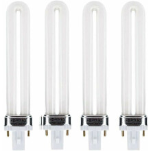 Ampoules de rechange professionnelles LED UV pour ongles, 9 W UVA 365 nm, pour salon et usage domestique, effet blanchissant pour les mains et