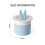 Design exclusivo tipo push, espuma abundante para limpeza facial e corporal, visual simples e elegante que complementa qualquer decoração de 4