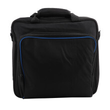 Custodia da viaggio con tracolla regolabile per PS4, realizzata in resistente tessuto di nylon con protezione dagli urti e dall'acqua, facile da