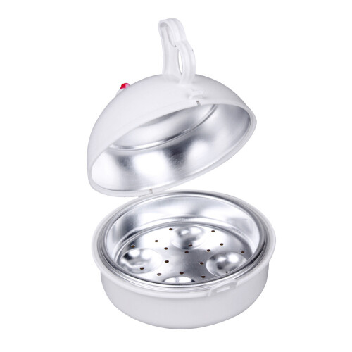 Egg Steamer Maker Microwave Egg Boiler Chicken Shape 4 Eggs Capacity Electric Egg Cooker With Multi Function Automatic Temperature Control Precision 2